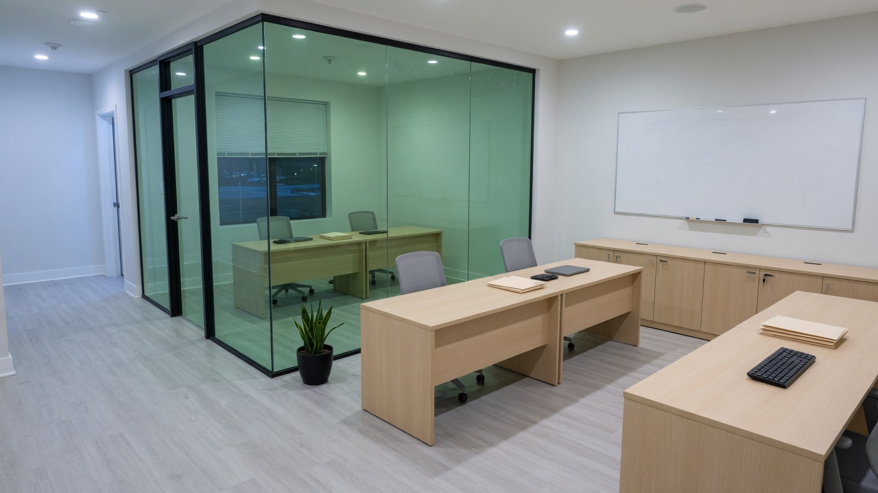 Matthews professional office after nightly janitorial